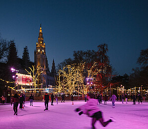 Ice skating