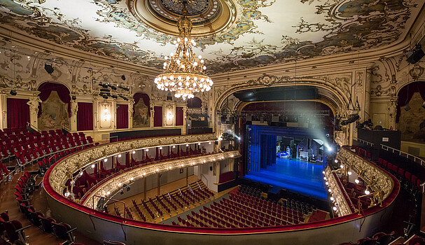 View of the Ronacher Theater in Vienna from the top seats