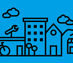 [Translate to English:] Grafik Wettbewerb Creatives for Vienna - Making Spaces