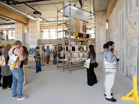 Biofabrique Kantine auf der Vienna Design Week